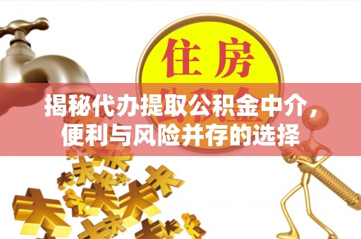 两江新区揭秘代办提取公积金中介，便利与风险并存的选择