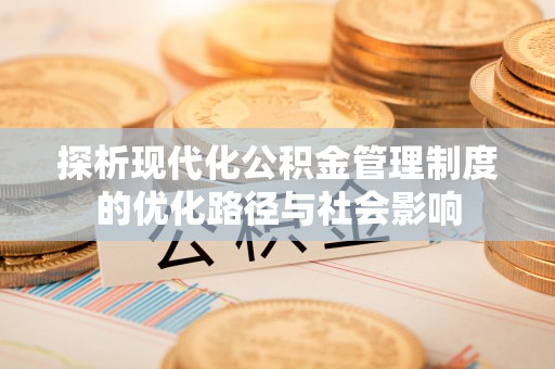 两江新区探析现代化公积金管理制度的优化路径与社会影响