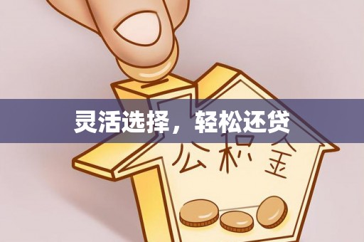 两江新区灵活选择，轻松还贷