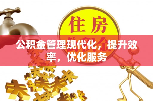 两江新区公积金管理现代化，提升效率，优化服务