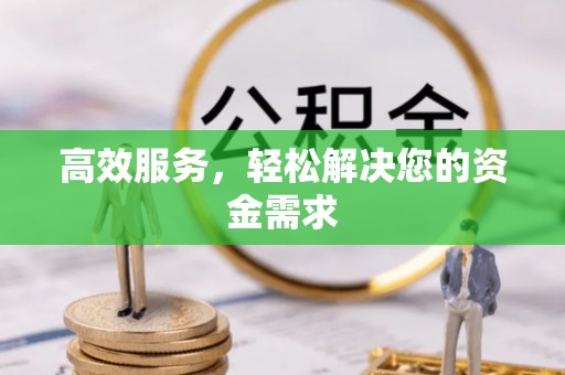 两江新区高效服务，轻松解决您的资金需求