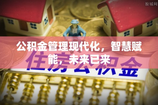 两江新区公积金管理现代化，智慧赋能，未来已来