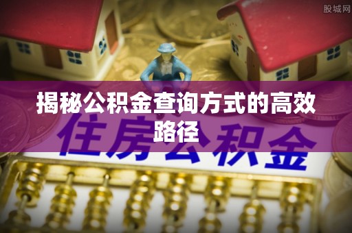 两江新区揭秘公积金查询方式的高效路径